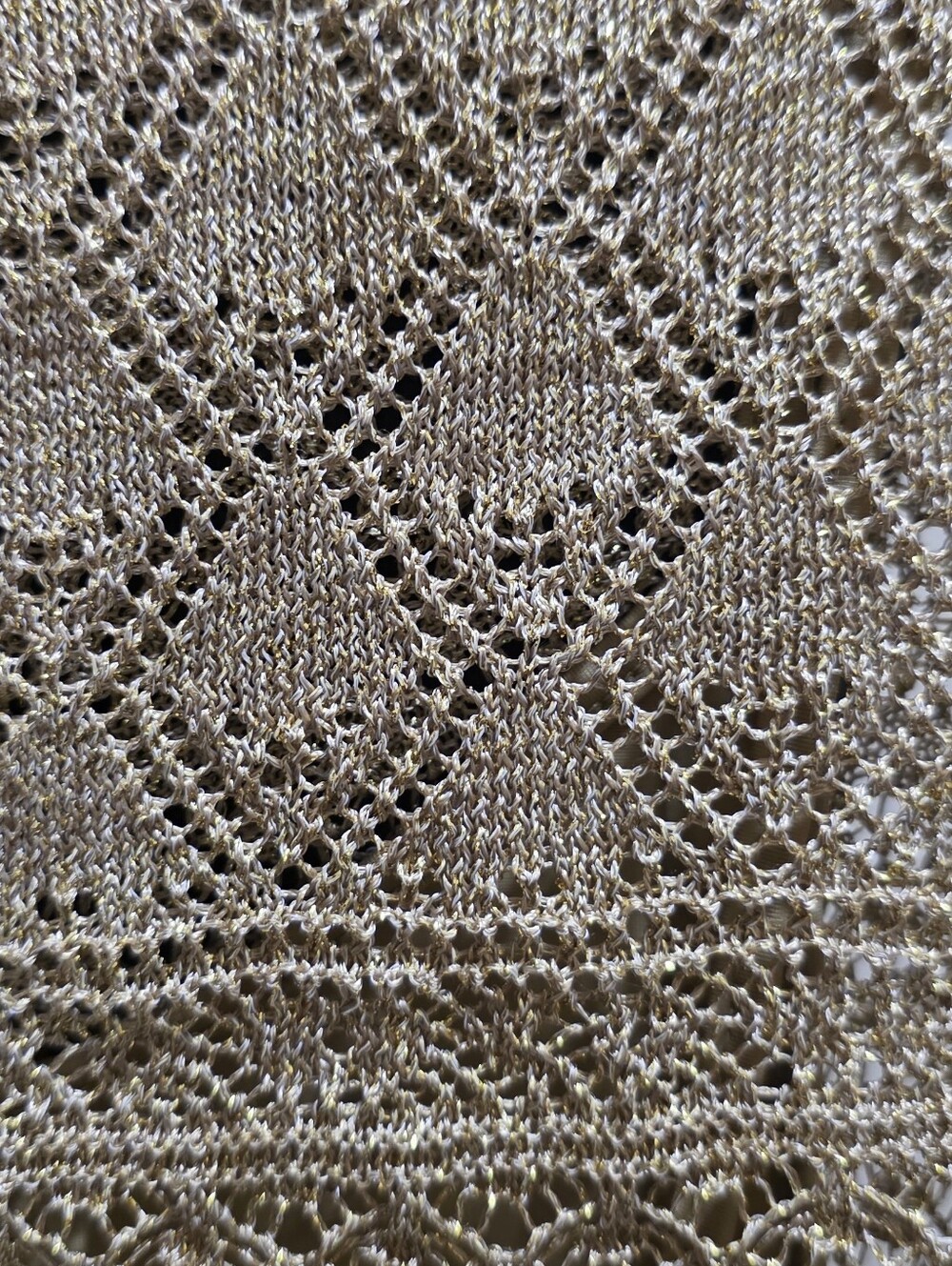 Ralph Lauren Gold Crochet PM Pullover Top With Tank Liner NWT - Picture 5 of 5